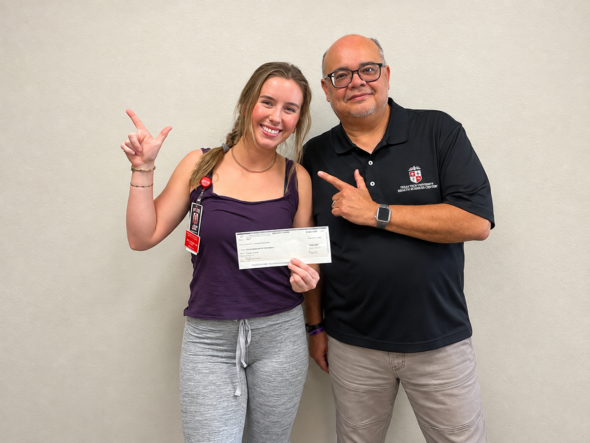 Kyndall Hennigan, recipient of the 2026 Geraldine's Scholarship.